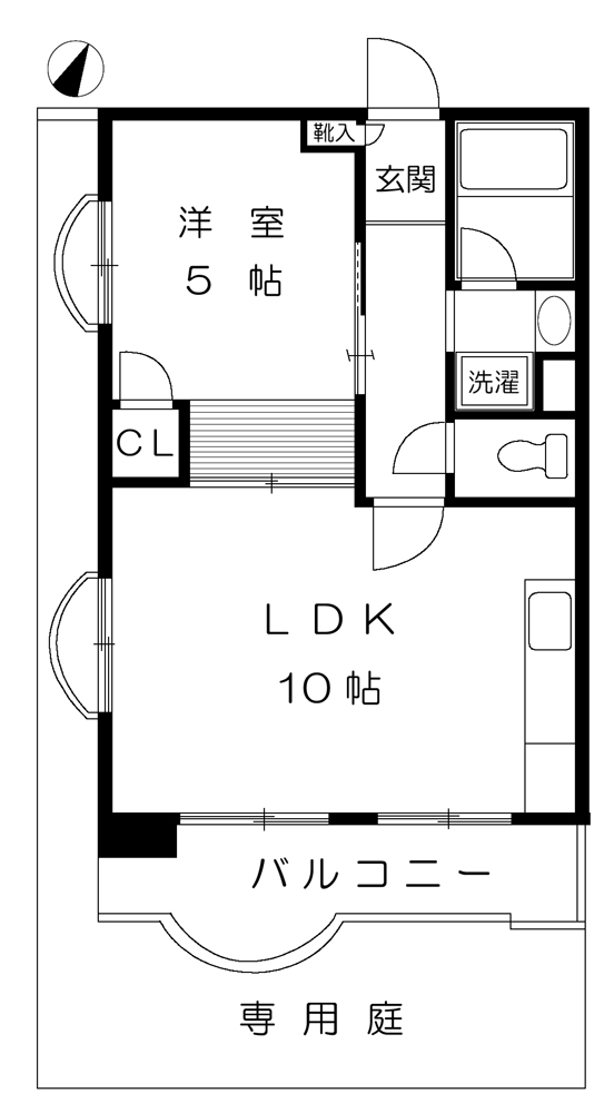 サンハイツ本山の間取り