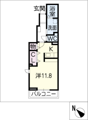 フリシュＭの間取り