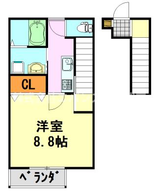 グレイステスタ港の間取り