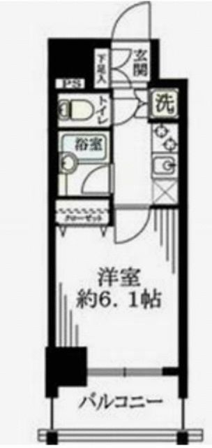 エクセルシオール羽田の間取り