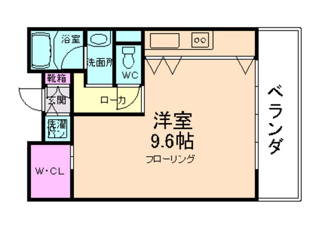 山仁桃園マンションの間取り