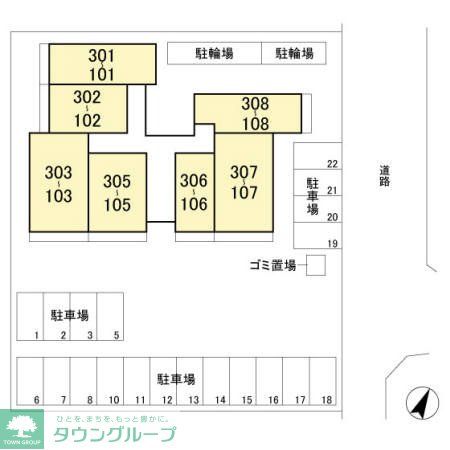 【さいたま市西区大字指扇のアパートのその他】