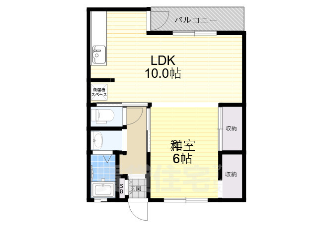 エアリーコート勢野北口の間取り