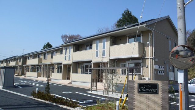 建物外観　南向きで日当たり良好　インターネット無料