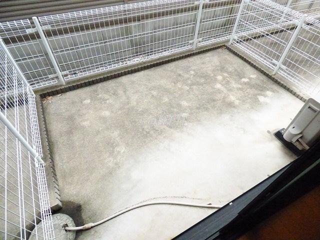 バルコニー　専用庭♪