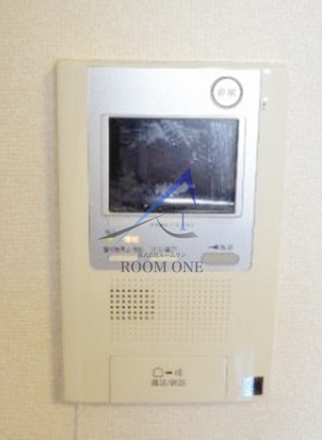 セキュリティ　モニター付きインターホンです。