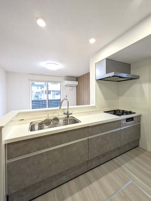 エントランス　建築中