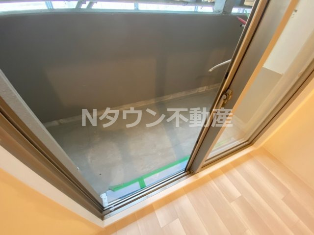 バルコニー　落ち着いた時間を過ごせるバルコニーです