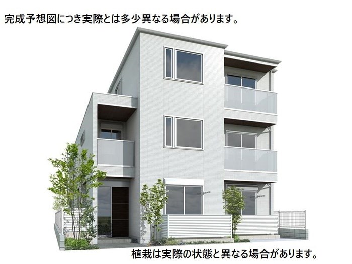 建物外観　外観パース