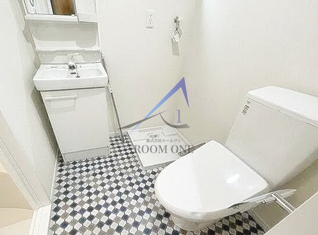 洗面設備　洗面台です。