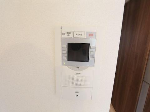 セキュリティ　カメラ付インターホン（イメージ）