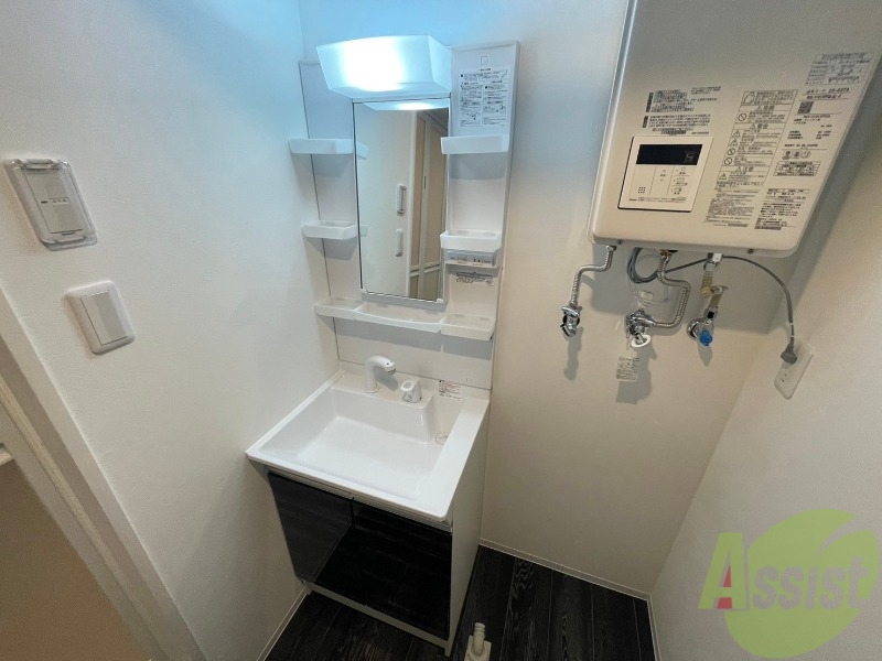 洗面設備　シャンプードレッサーで身支度もラクラクです！