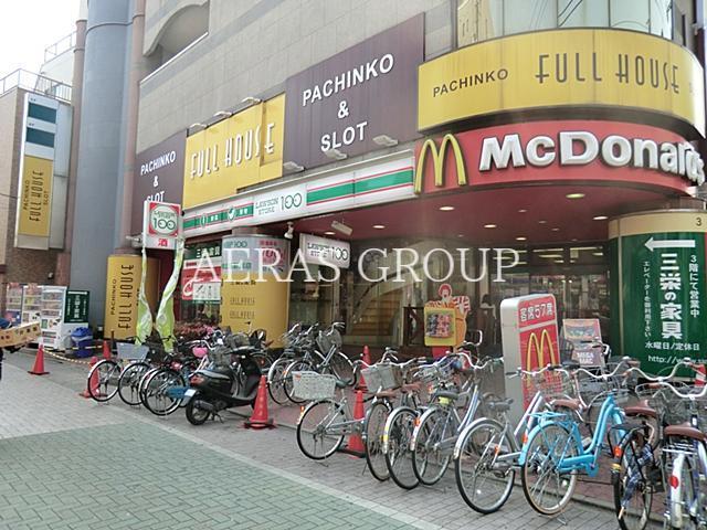 コンビニ　ローソンストア100戸越公園駅前店（コンビニ）まで638m