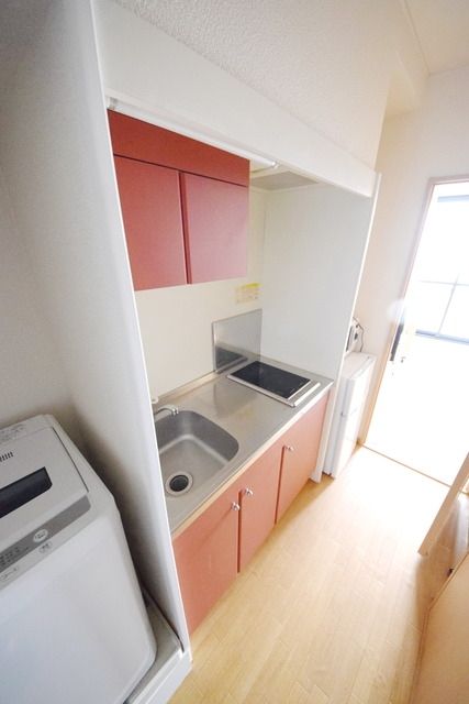 キッチン　２口システムキッチン♪