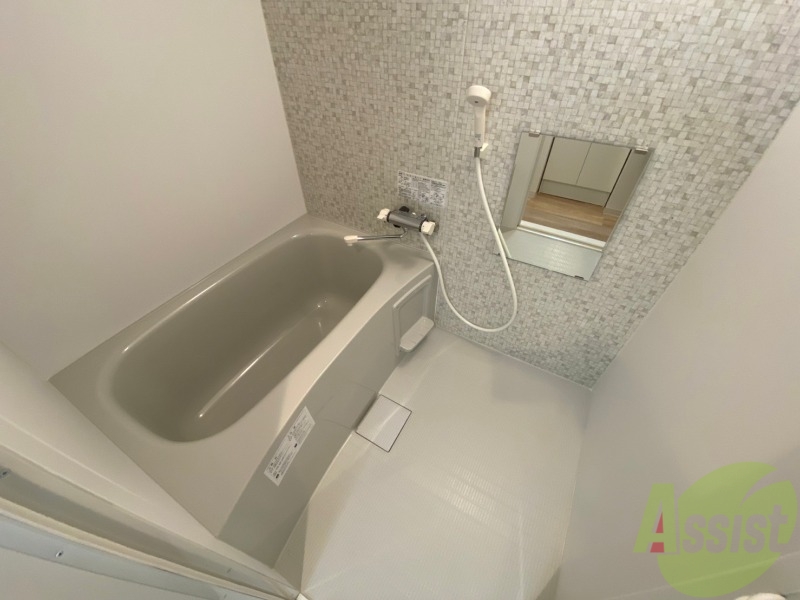 バス・シャワールーム　お風呂です。ゆっくりお風呂につかるのも体に良いですね～