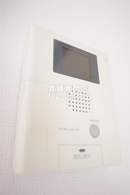 セキュリティ　モニター付きインターホン！