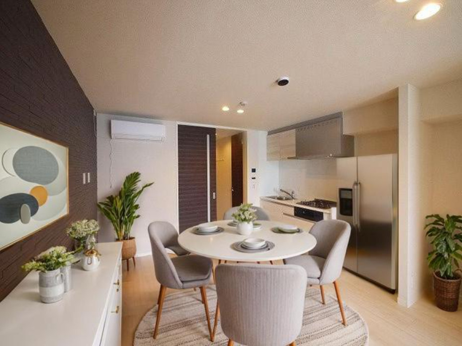 居室・リビング　CGで家具等を配置したもので家具等は含まれません。