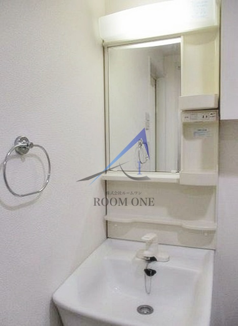 洗面設備　洗面台です。