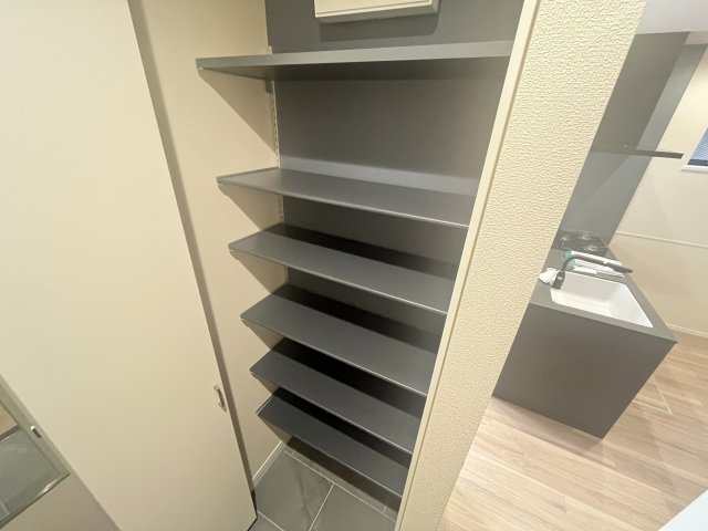 収納　ちょっとした収納スペースも充実しています