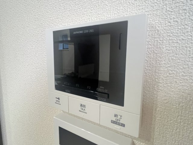 セキュリティ　モニター付きインターホンです
