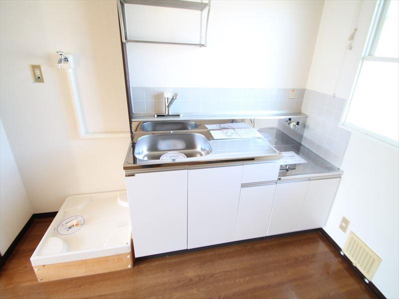 キッチン　キッチン　楽しくお料理できそうですね♪