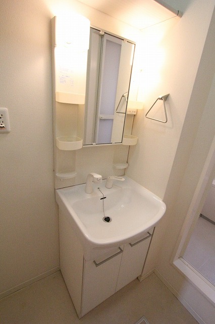 洗面設備　室内洗濯機置場