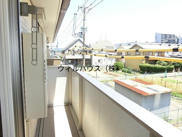 バルコニー　日当たり良好！