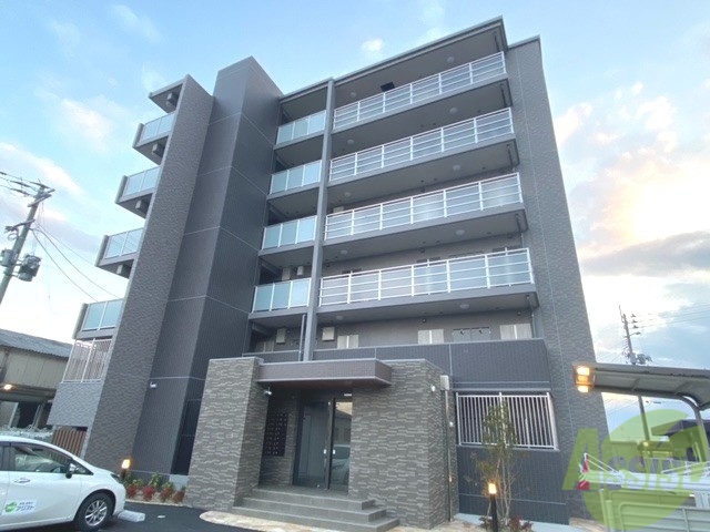 建物外観　名取市飯野坂「名取飯野坂壱番館」