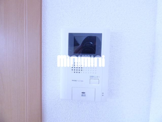 セキュリティ　ＴＶ付きモニターホン付いています。