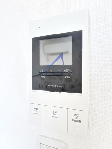 セキュリティ　モニター付きインターホンです。
