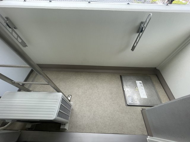 バルコニー　落ち着いた時間を過ごせるバルコニーです
