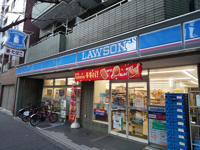 コンビニ　ローソン南大井六丁目店（コンビニ）まで150m