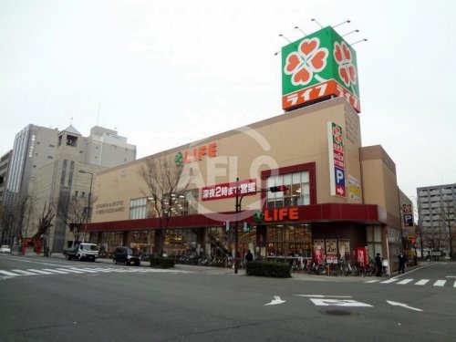 スーパー　ライフ太融寺店（スーパー）まで150m
