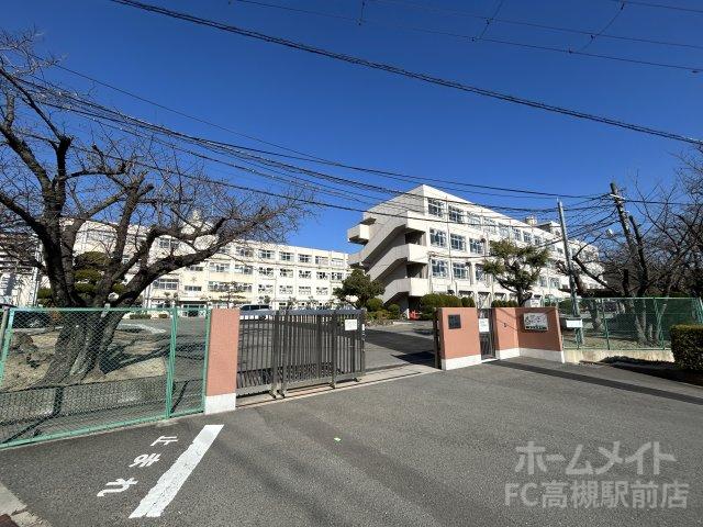 中学校　高槻市立第八中学校（中学校）まで1096m