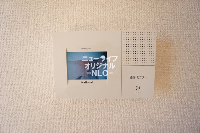 セキュリティ　事前に訪問者を目視してから対応できるTVモニターホン付☆