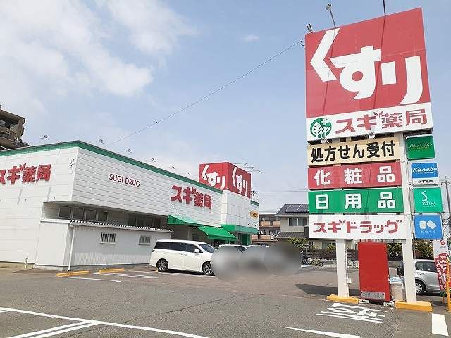 ドラックストア　スギ薬局　大地店（ドラッグストア）まで300m