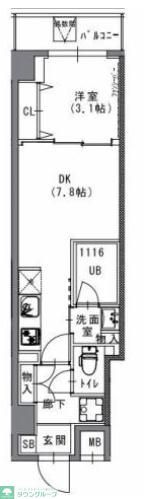 S-RESIDENCE菊川rivieの間取り写真