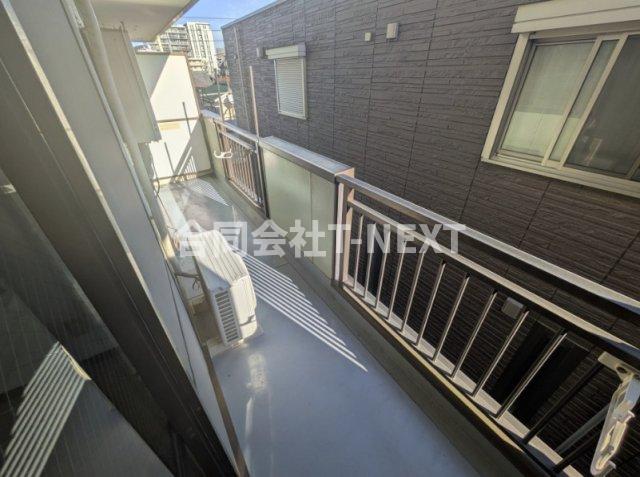 バルコニー　他号室の写真です。