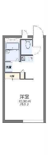 レオパレスリベエールの間取り写真