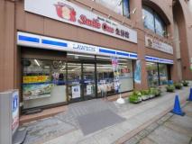 コンビニ　ローソン ベイタウン本牧5番街店（コンビニ）まで408m