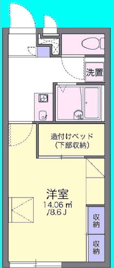 リブェールの間取り写真