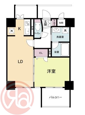 地下鉄御堂筋線 大国町駅 徒歩7分 築19年