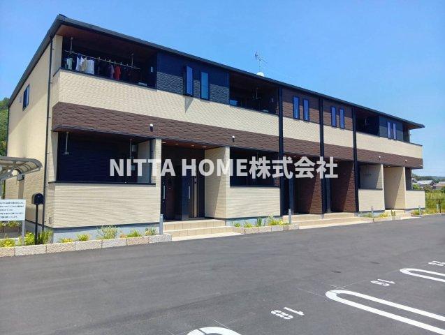 建物外観　宅配ＢＯＸ完備！エアコン２台装備しています◎