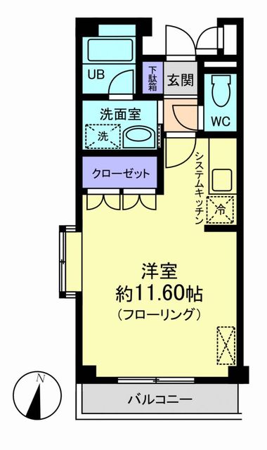 モンテルージュの間取り写真