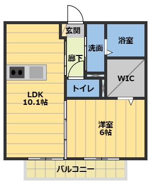 ジークレフの間取り写真