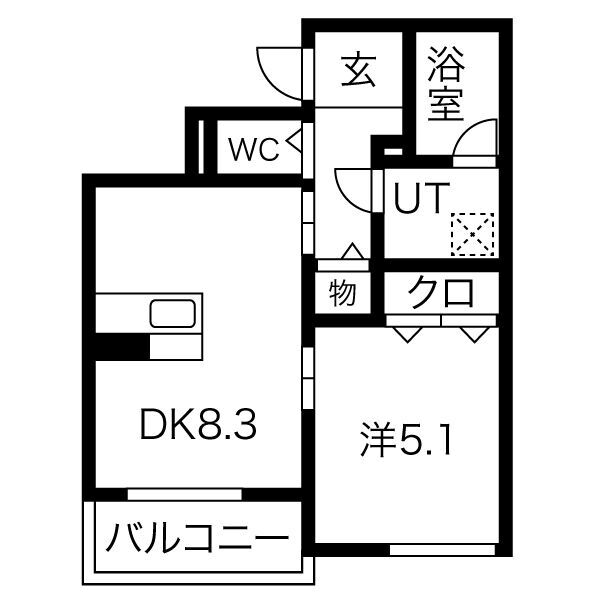 近鉄大阪線 弥刀駅 徒歩11分 3階建 築3年の間取り写真