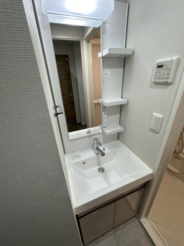 洗面設備　同タイプ別住戸写真となります。現況と異なる場合がございます。
