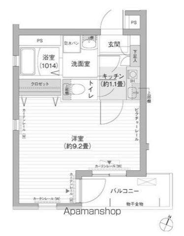 ＪＲ京浜東北線 東十条駅 徒歩10分 3階建 築20年の間取り写真