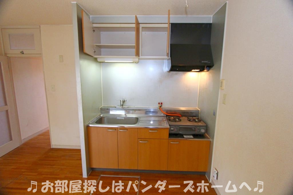 マンションタイムIIのキッチン写真