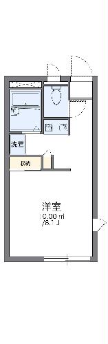 レオパレス上津台の間取り